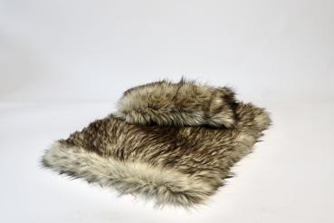 Preview: Hundedecke mit Kunstfell FiouStar Cord Cedar